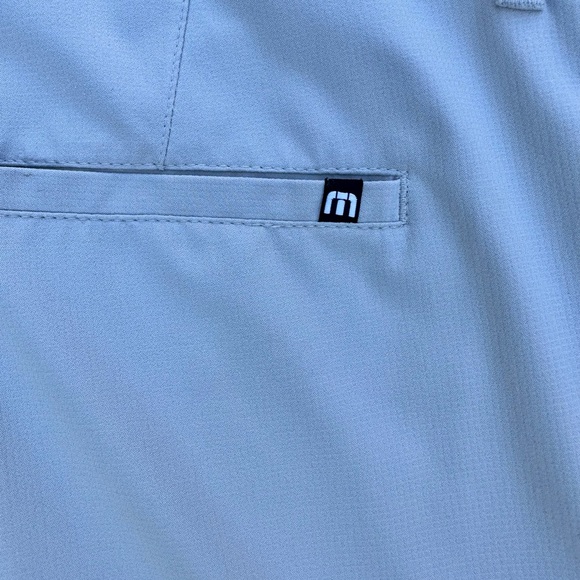 TRAVIS MATTHEWS Pants Light Gray Flat Front Golf Slacks Mens Size 38 x 28 - Picture 3 of 9